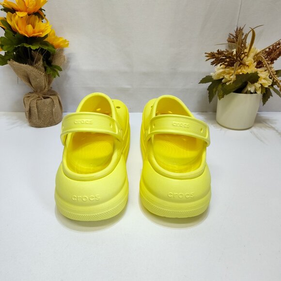 Crocs Classic Crush Clog Croslite Midsole Secure Heel Strap M8/W10 CROCS 207521 - Picture 7 of 12